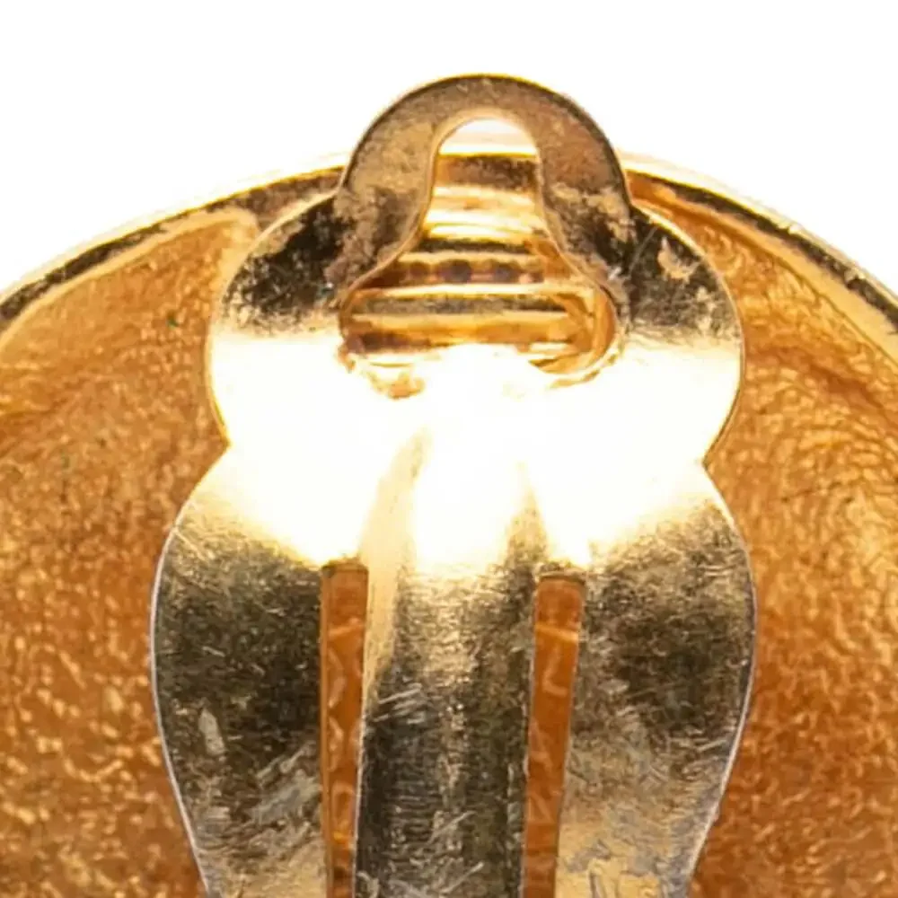 Chanel Cc Logo Clip-On Earrings Metal #246686C68B - Picture 4 of 6